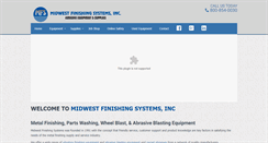 Desktop Screenshot of midwestfinishingsystems.com